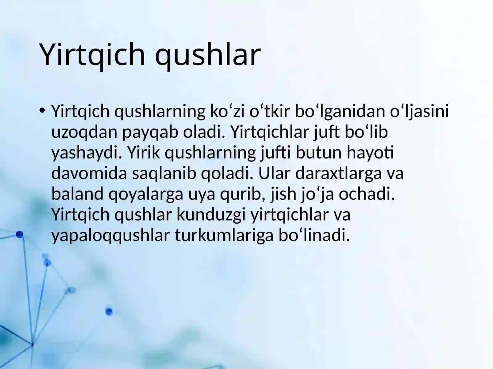 Yirtqichqushlarsinfi 4