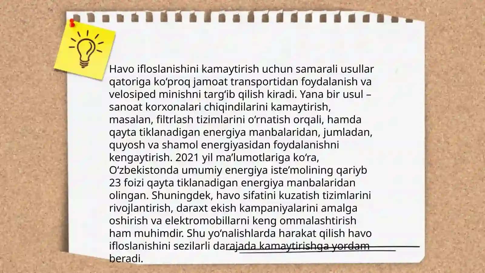 Antropogen omillarining biosferaga salbiy taʼsirini kamaytirish 4
