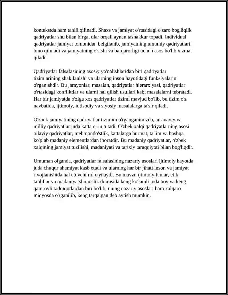QADRYATLAR FALSAFASI 4