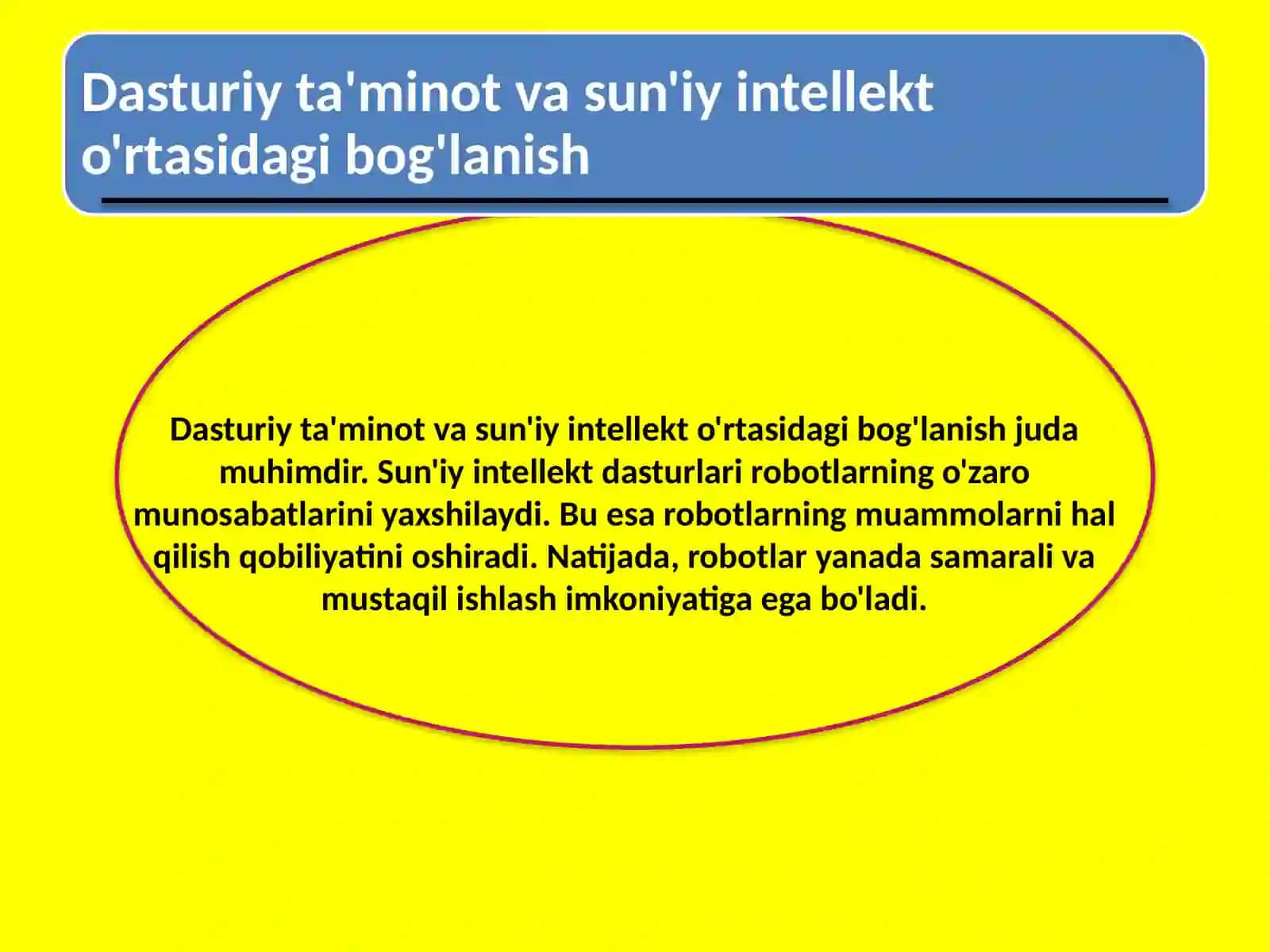 Robotlarning dasturiy ta'minotinio'rganishjarayoni 4