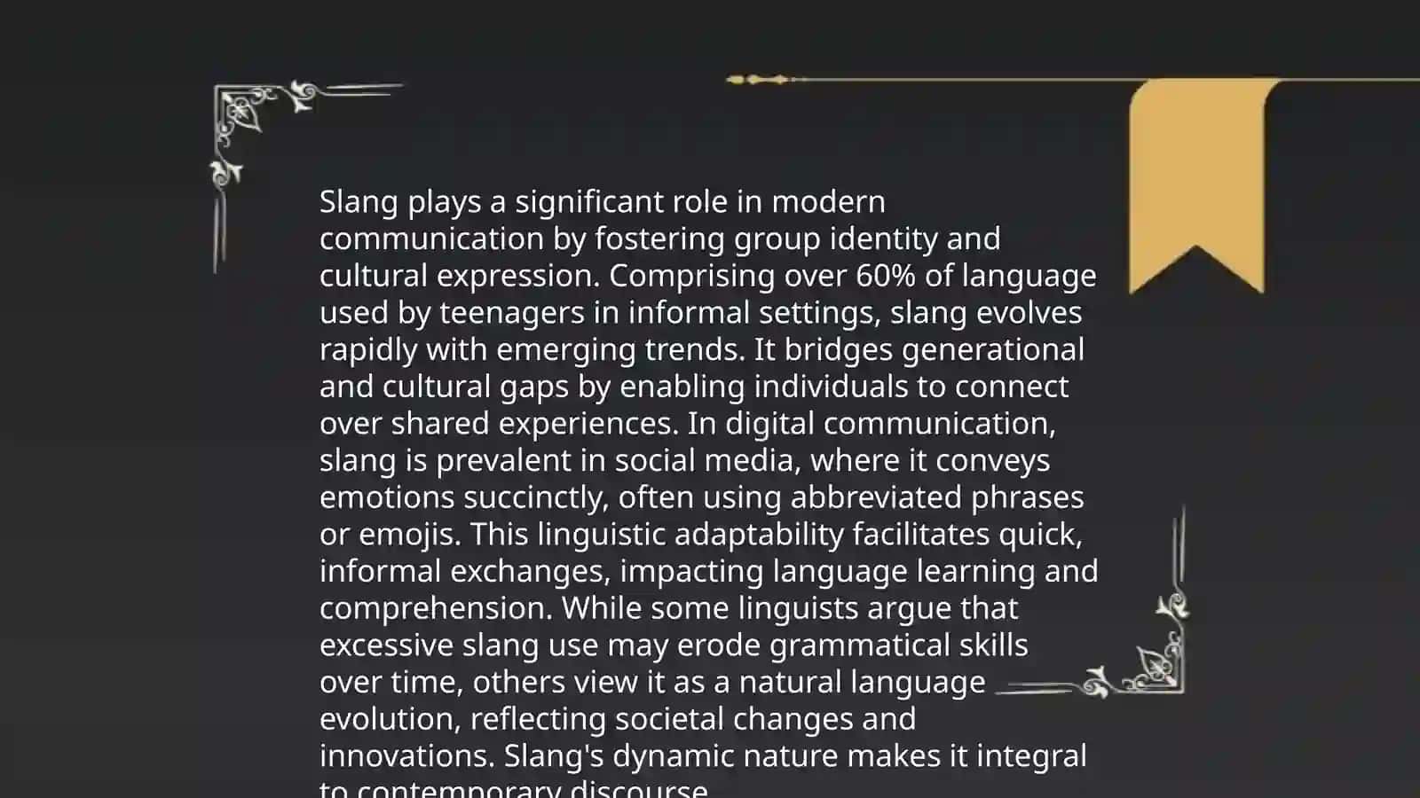 Evolution of English Slang Through Decades 4