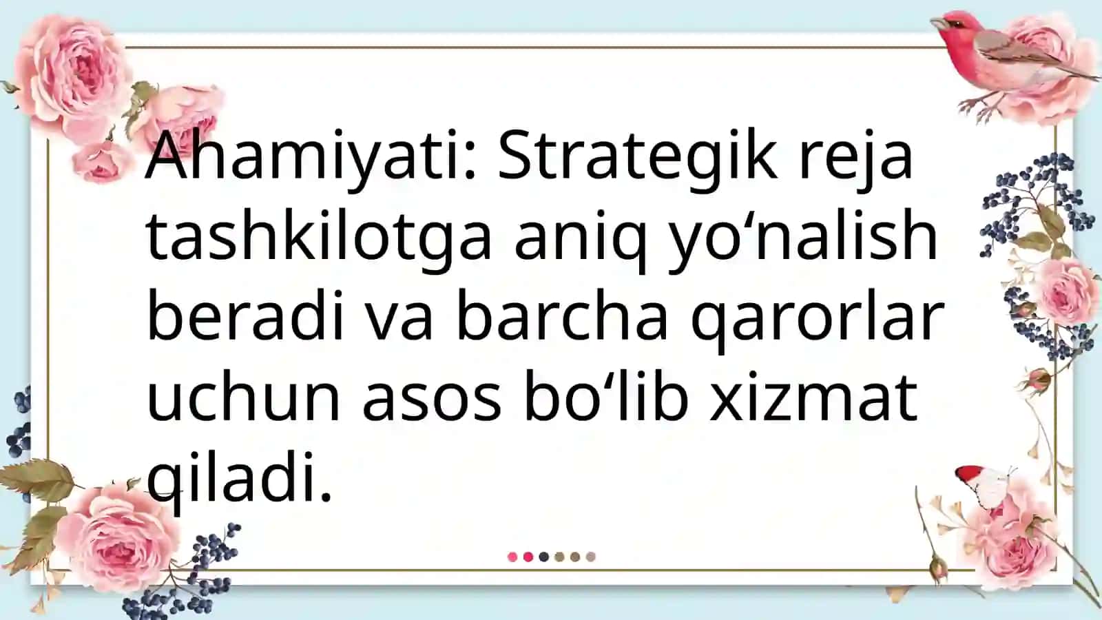 Raxbartomonidan rejalashtirilgan boshqaruv harakati 4