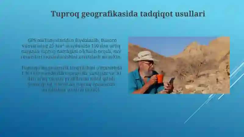 Tuproqlar geografiyasida tadqiqot metodlari 4