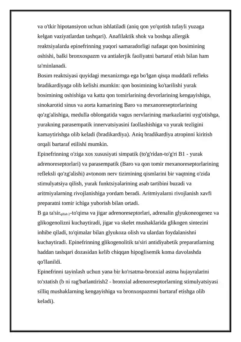 ADRENORETSEPTORLARNI FALAJLOVCHI VOSITALAR 4