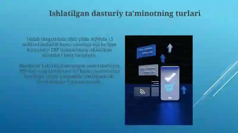 Ishlatilgan Dasturiy Ta'minotlar 4