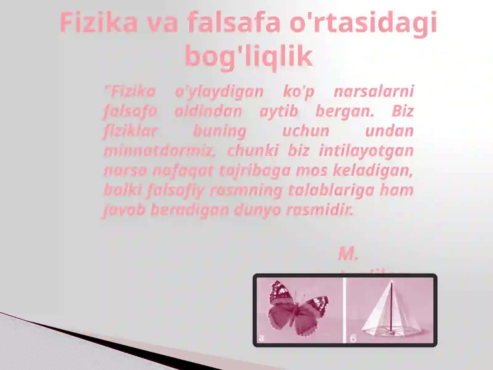 Olamning yagona fizik manzarasi 4