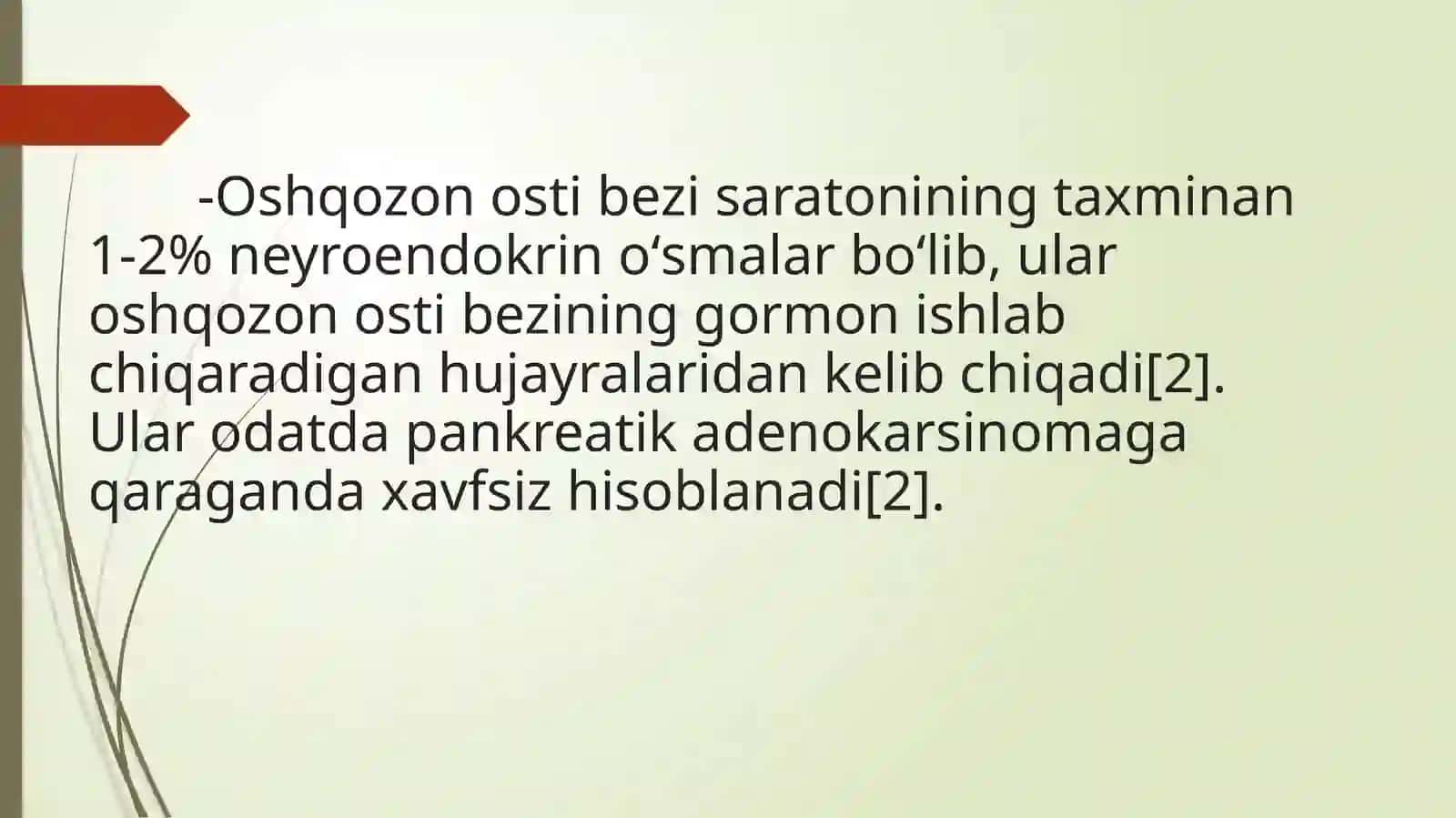 Oshqozon osti bezi saratoni 4