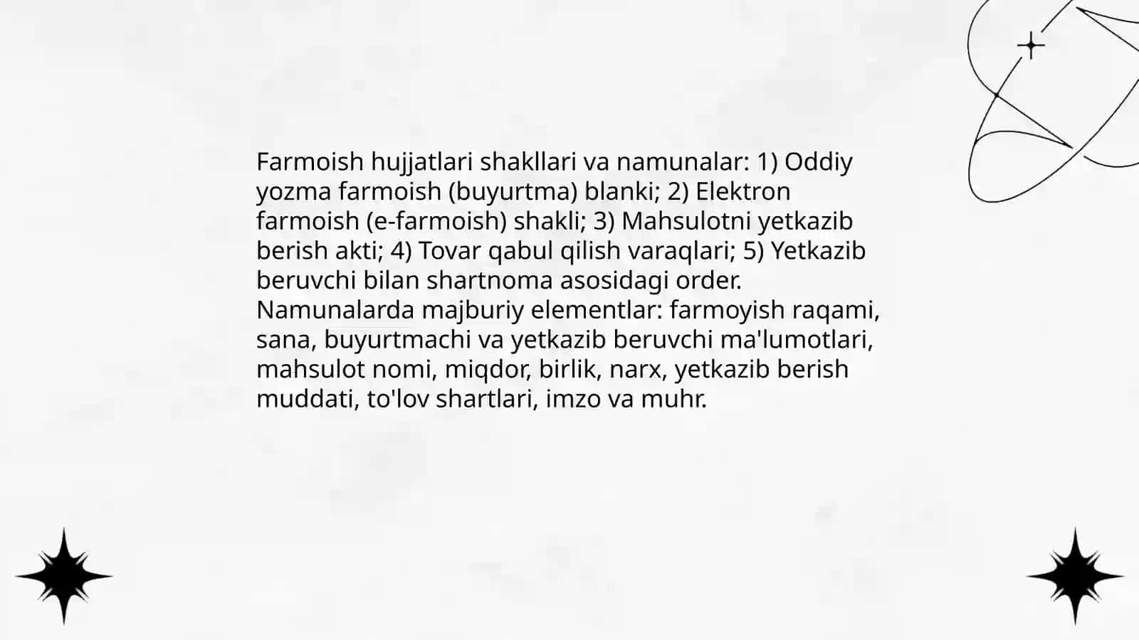Farmoish hujjatlari 4