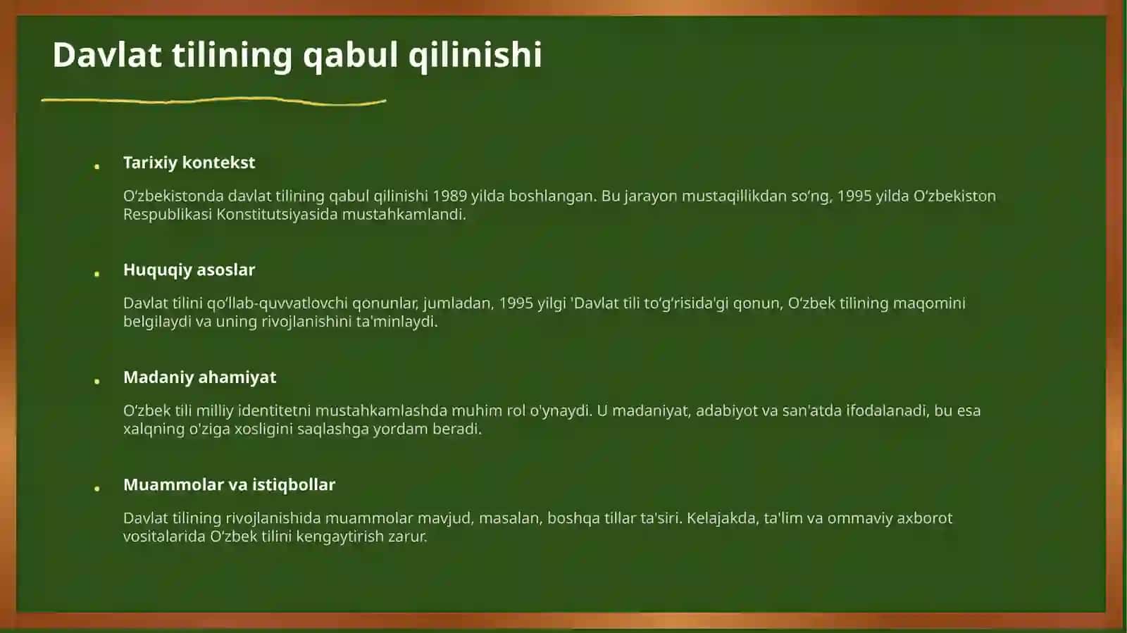 Oʻzbekistonda Davlat Tilining Ahamiyati 4