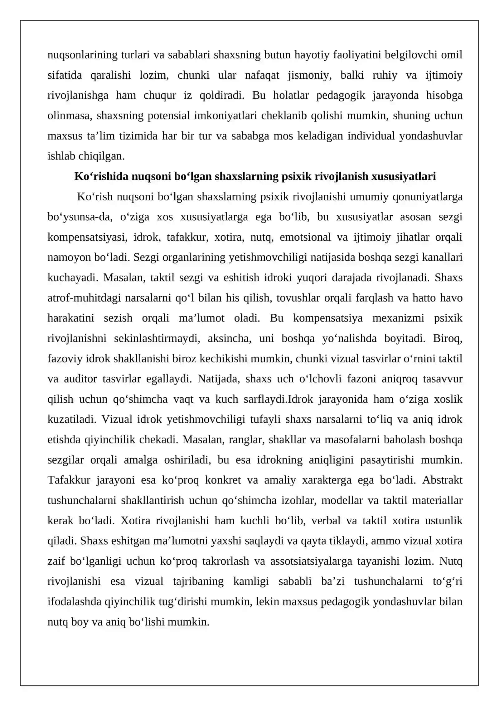 Ko‘rish nuqsonlarida shaxs va shaxslararo munosabati 4