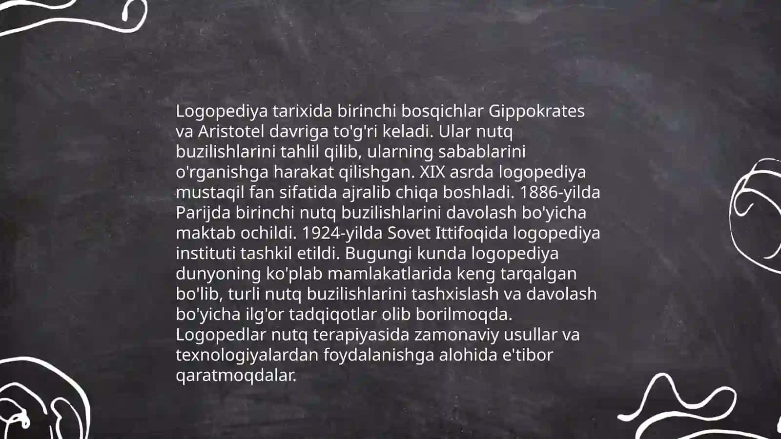 Logopediya haqida tushuncha 4