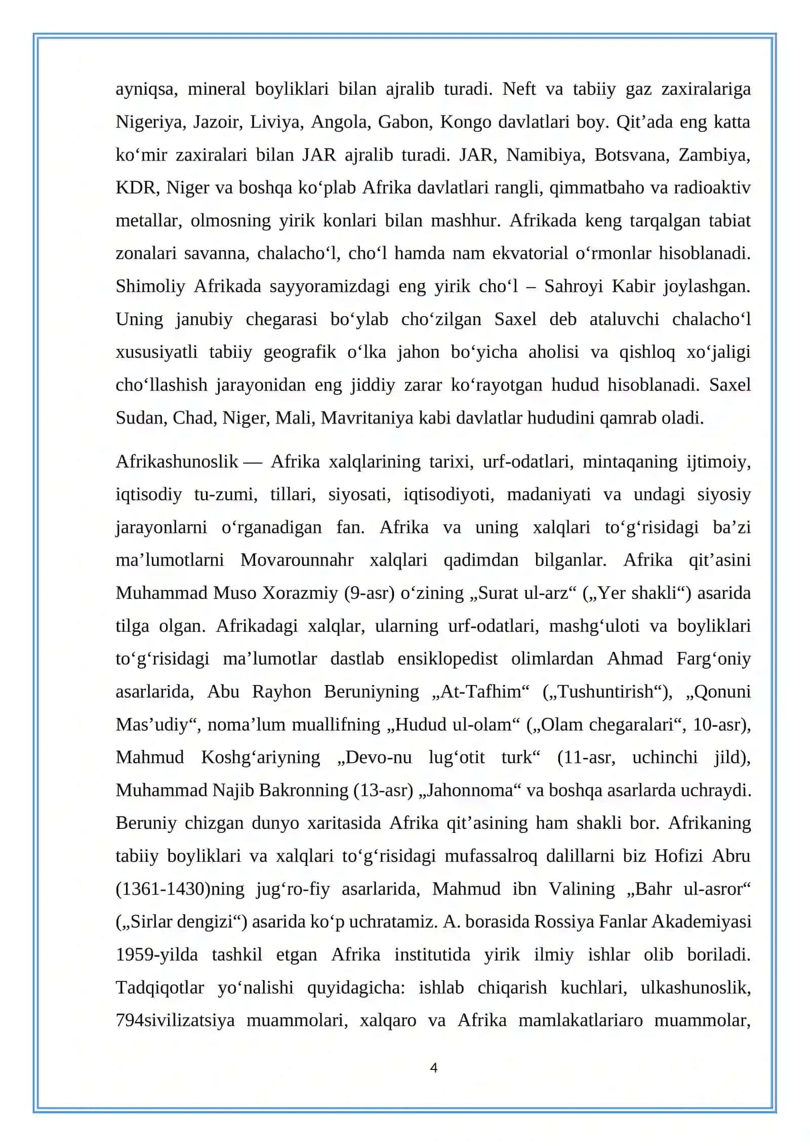 Shimoliy Afrika xalqlari hoʻjaligi va madaniyati 4