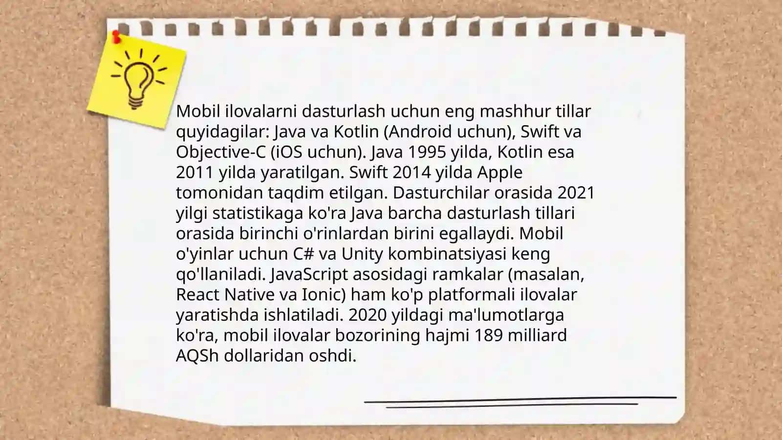 Ilovalarni tayyorlashning zamonaviy usullari 4