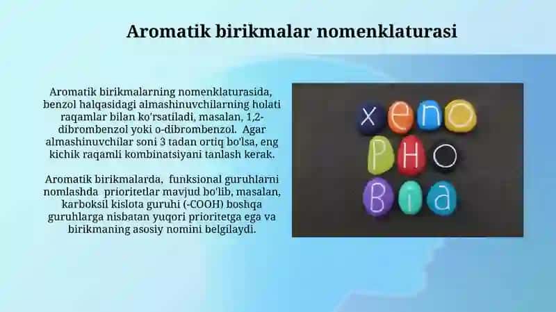 Organik birikmalar nomenklaturasi 4