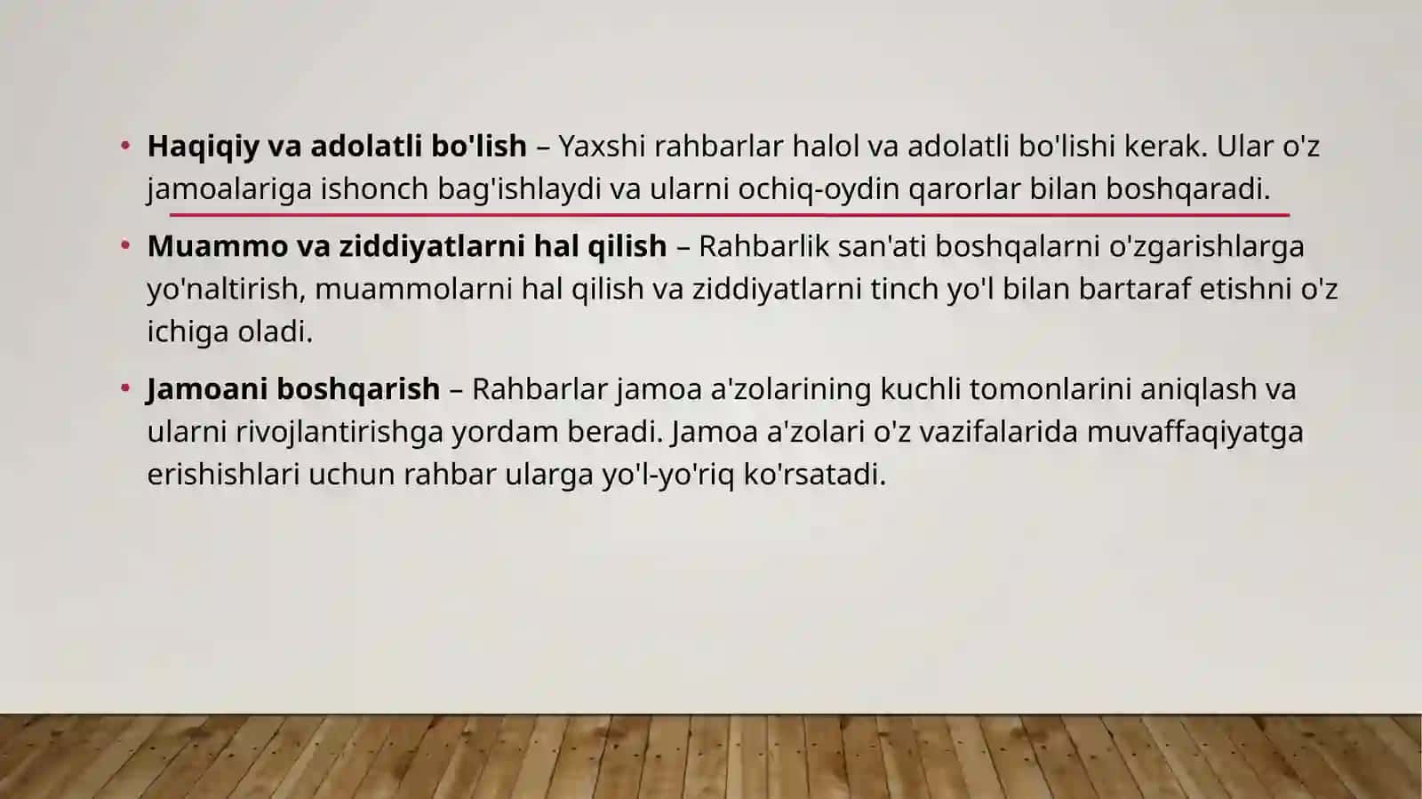 RAHBAR SHAXSI PSIXOLOGIYASI VA MUOMALA MADANIYATI 4