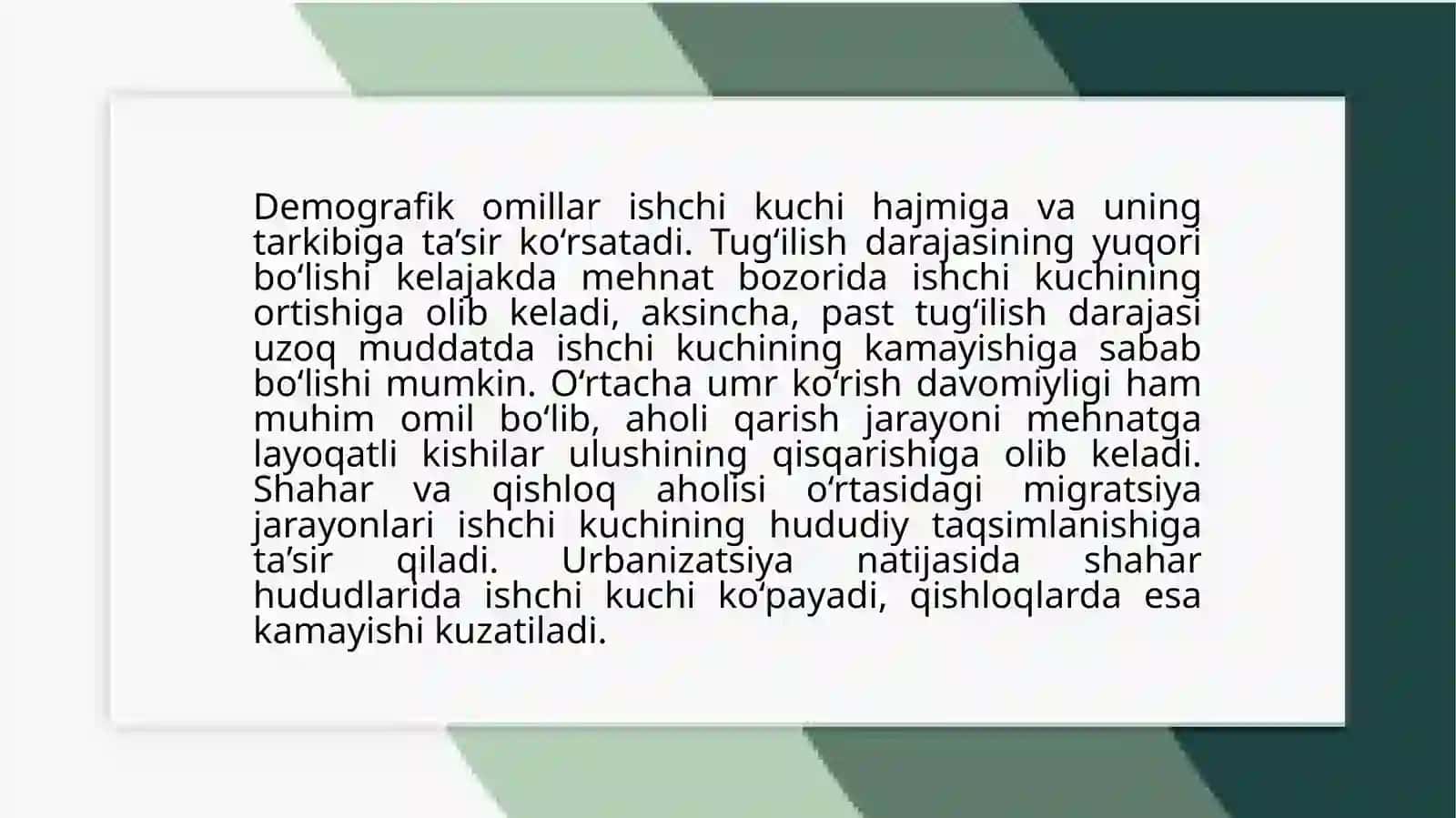 Demografik ommillar 4