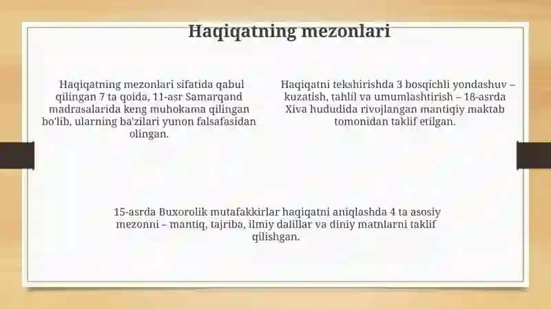 Bilish falsafa (gnoseologiya) 4
