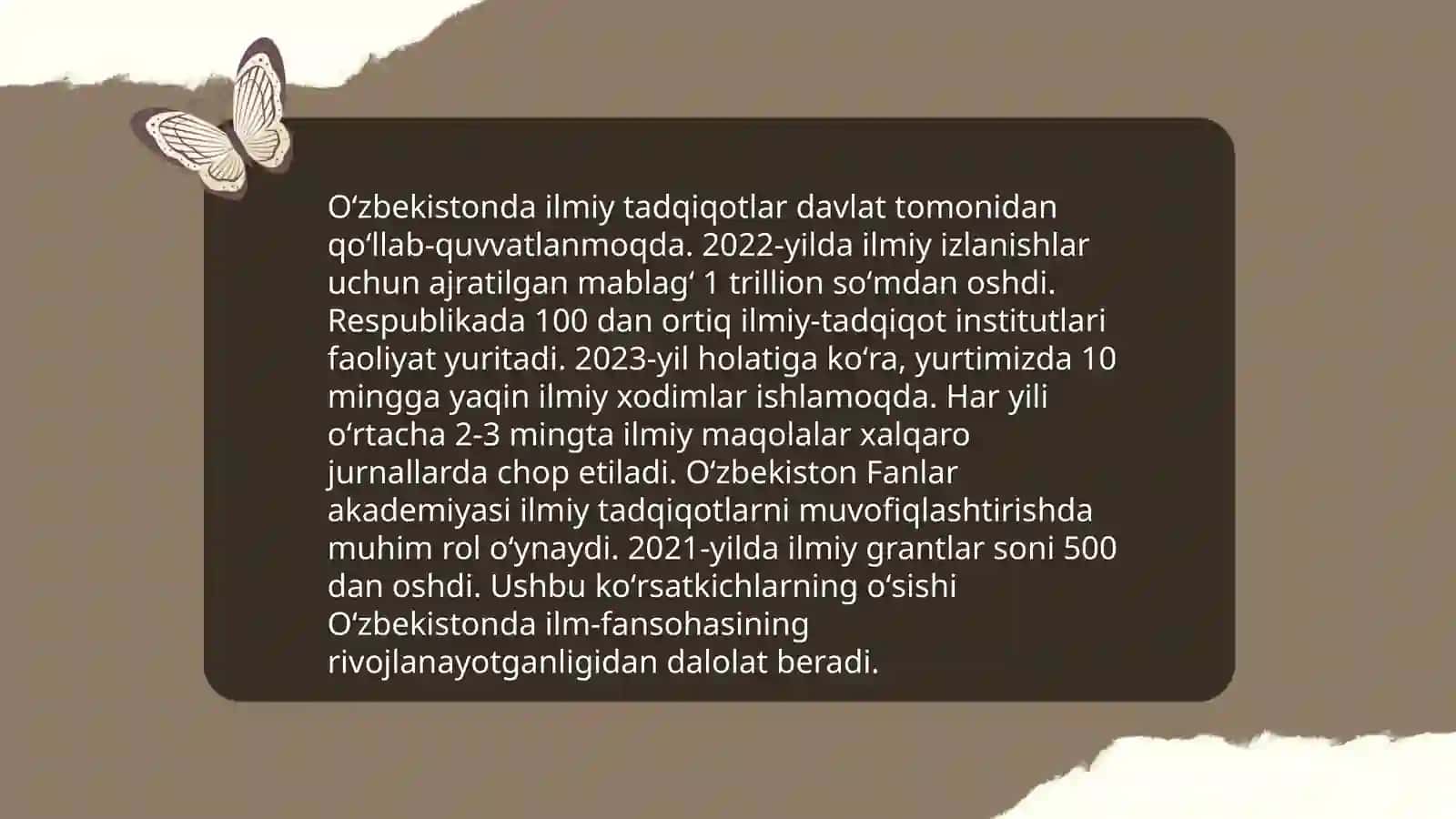 O'zbekistonda ilm-fan 4