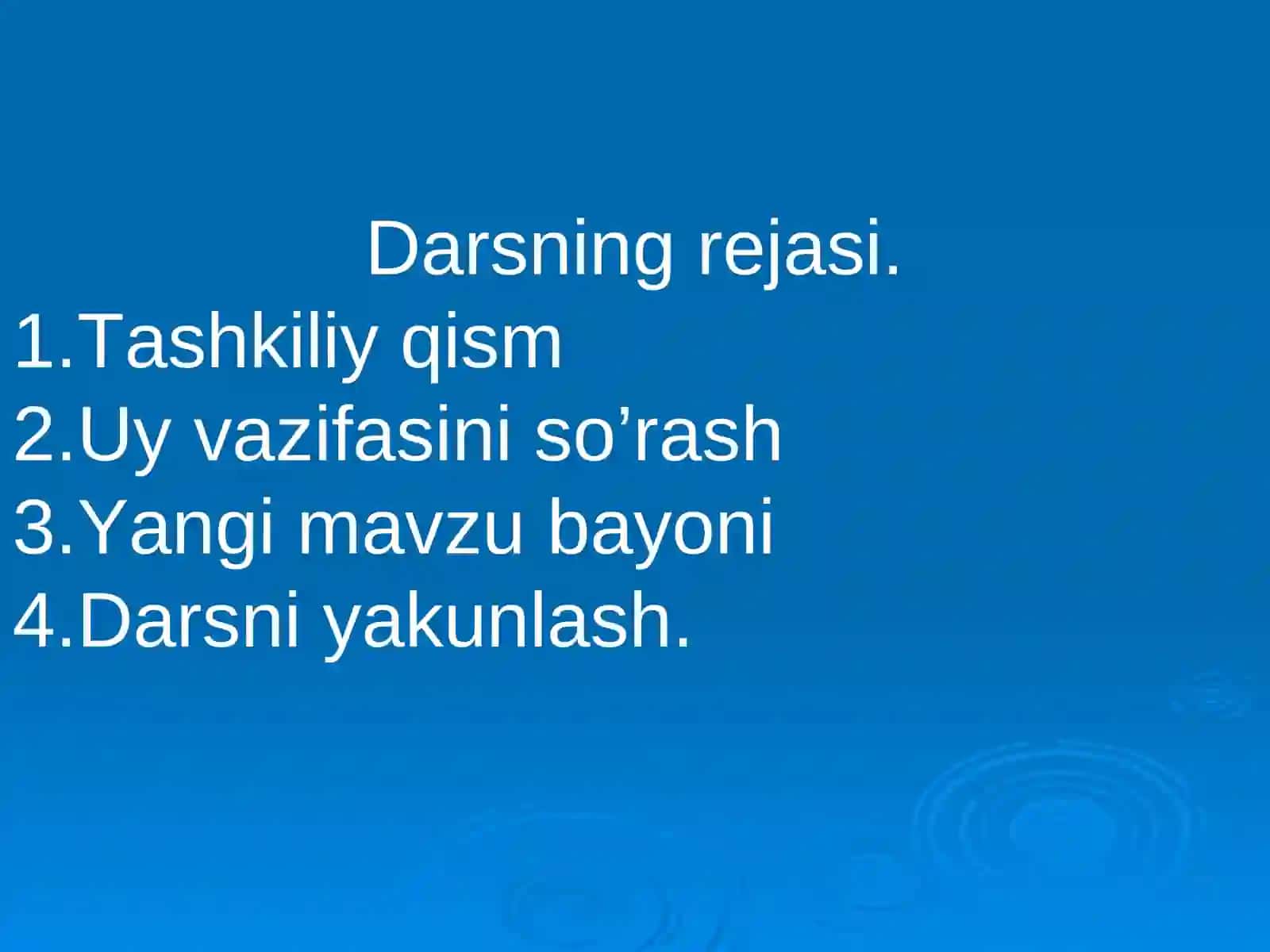 Elektr tokining bajargan ishi 4