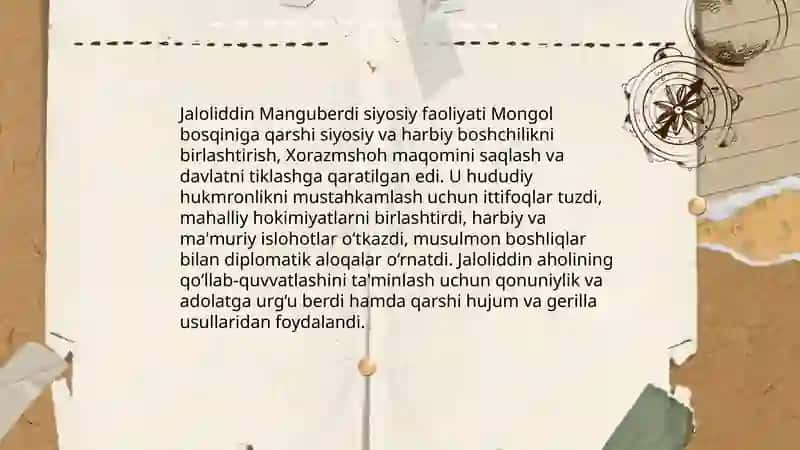 Jaloliddin Manguberdi - Vatan himoyachisi 4