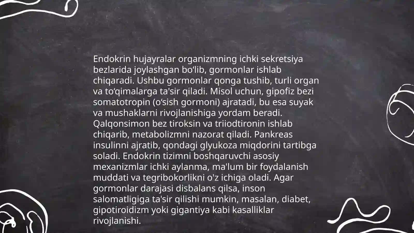 Me'da va ichak nayining endokrin hujayralari 4