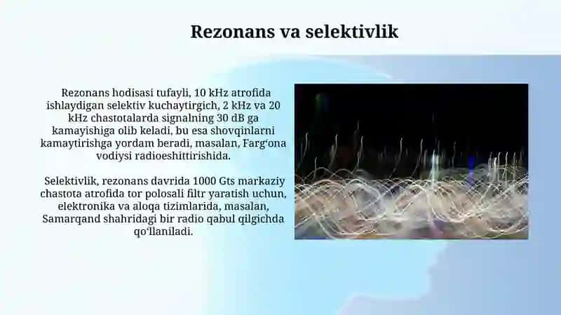 Rezonans hodisalari: Ta'rif va tushunchalar 4