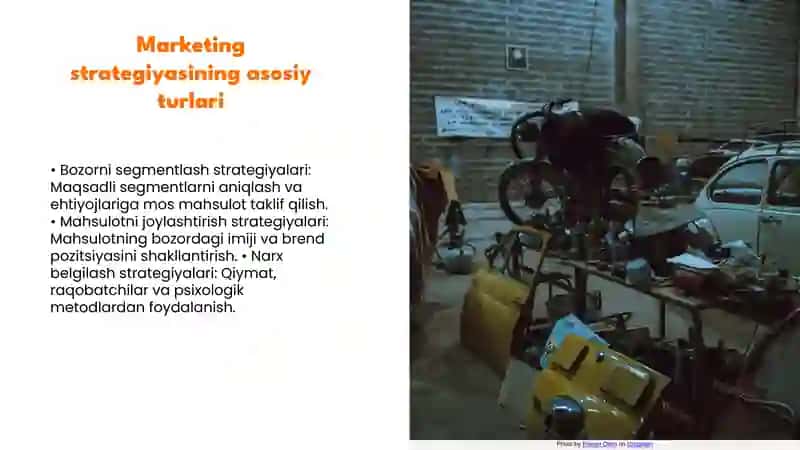 Marketing strategiyasini tanlash 4