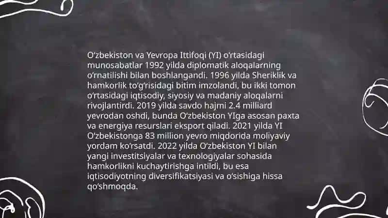 O'zbekistonning xalqaro tashkilotlar bilan hamkorlik aloqalari 4