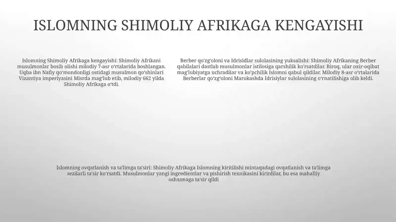 Islom Dining Tarqalishi Va Uning Ta'Lim-Tarbiyaga Ta'Siri 4