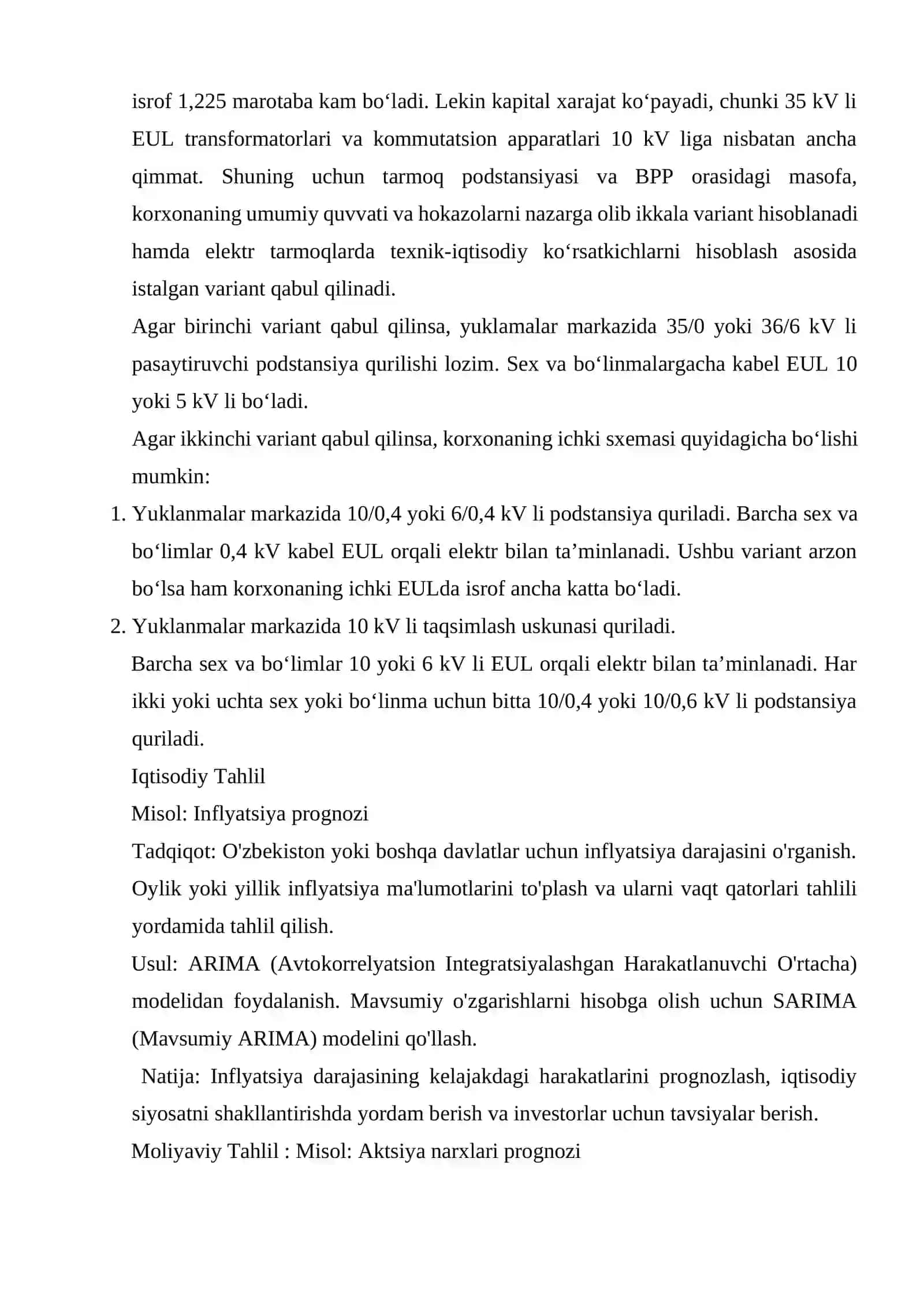 ELEKTR YUKLAMANI ANIQLASHNING STATISTIK USULLARI 4