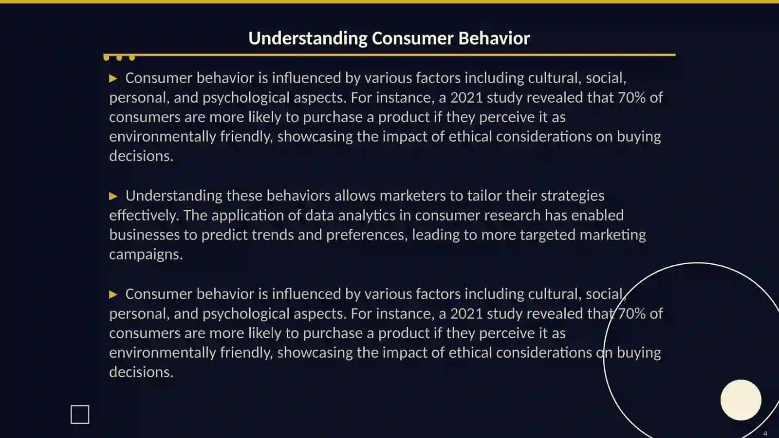 Marketing and selling 4