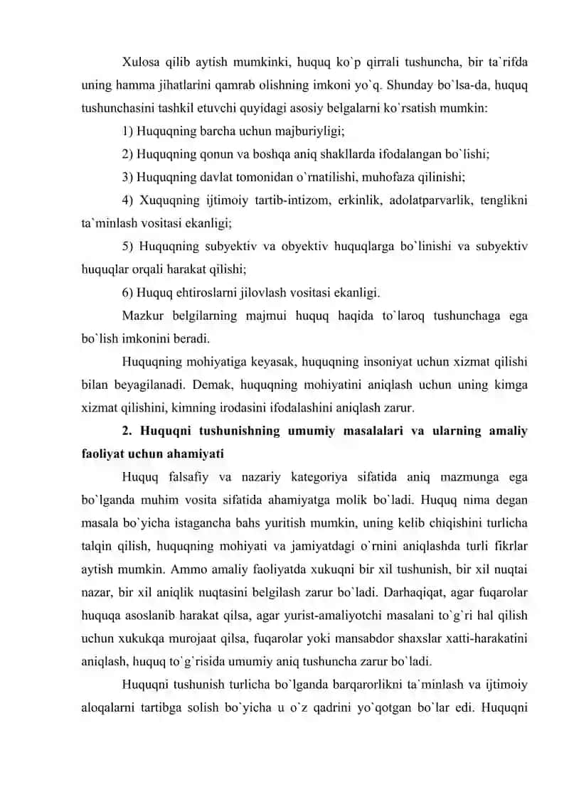 Huquq haqida ta`limot 4