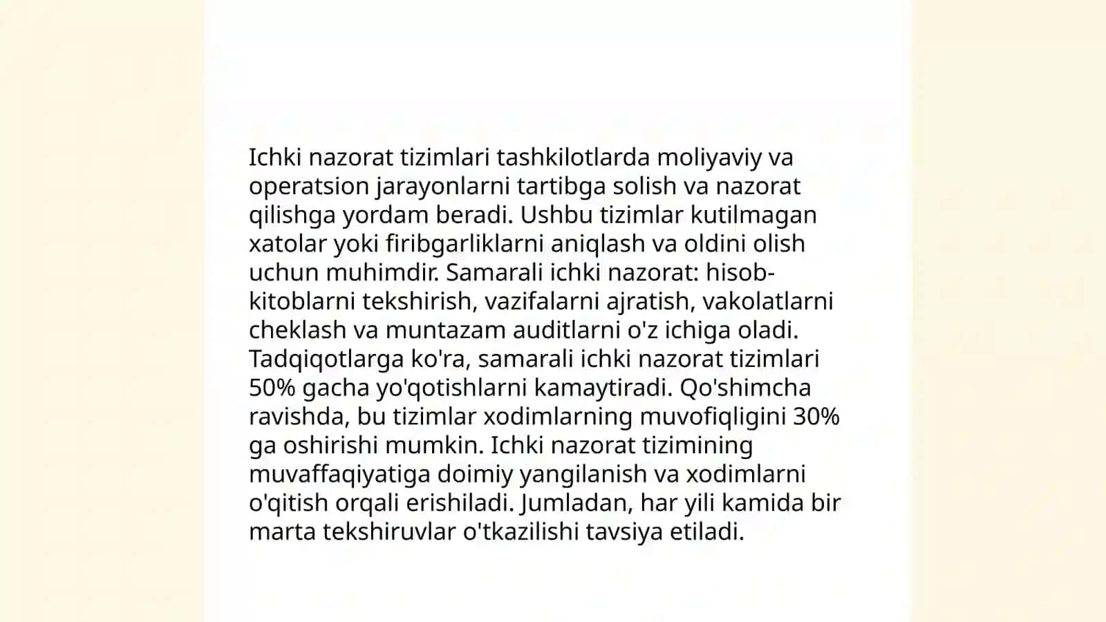 Bank auditiga umumiy tavsif 4