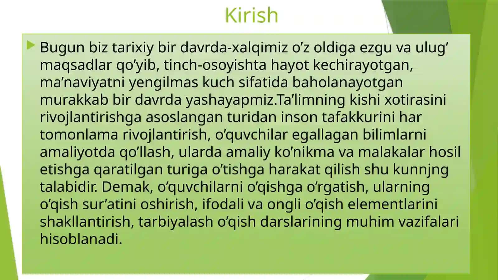 AHMADOVA AZIZAXONNING ONA TILI O’QITISH METODIKASI 4