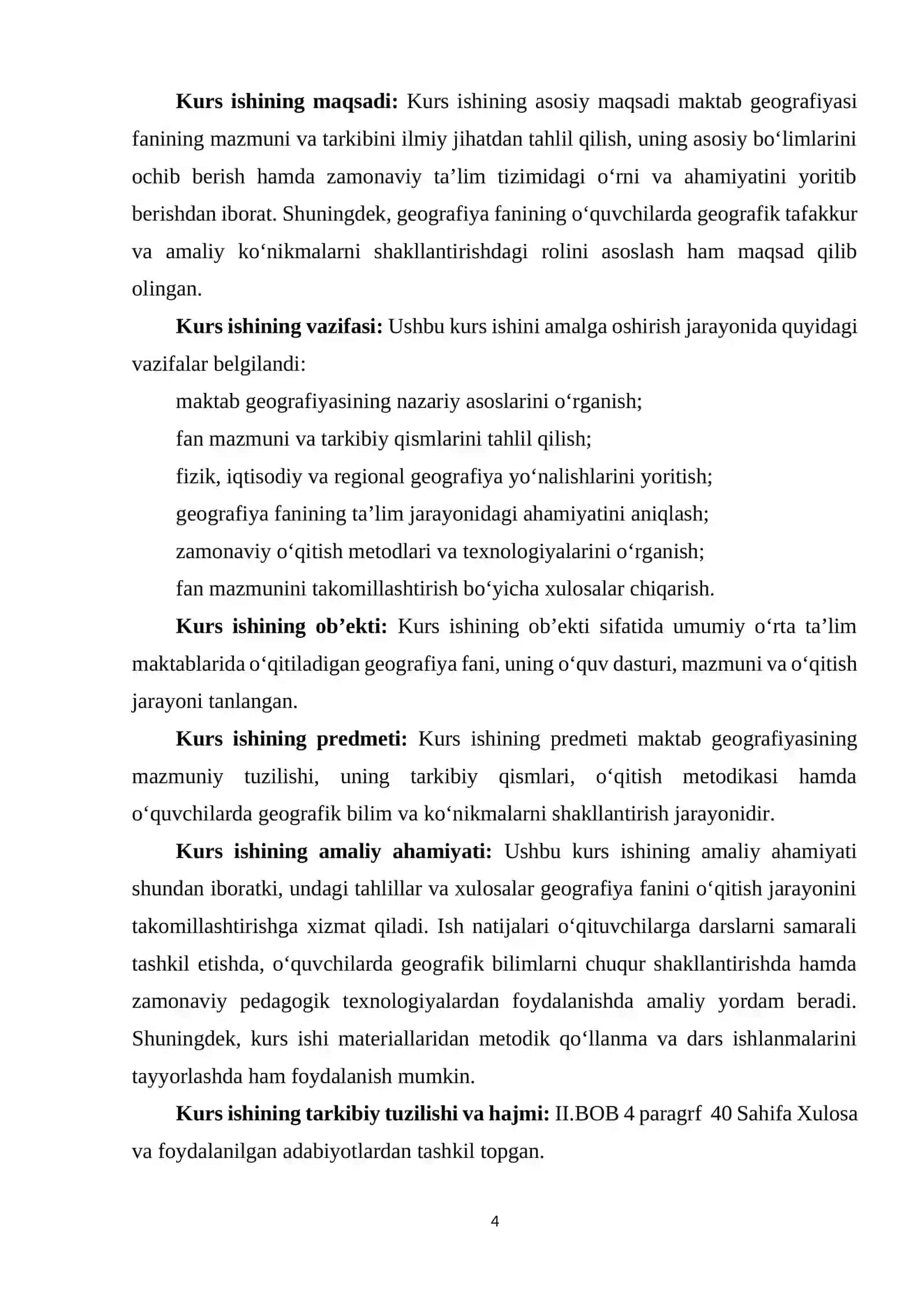 MAKTAB GEOGRAFIYASINING MAZMUNI VA TARKIBI 4