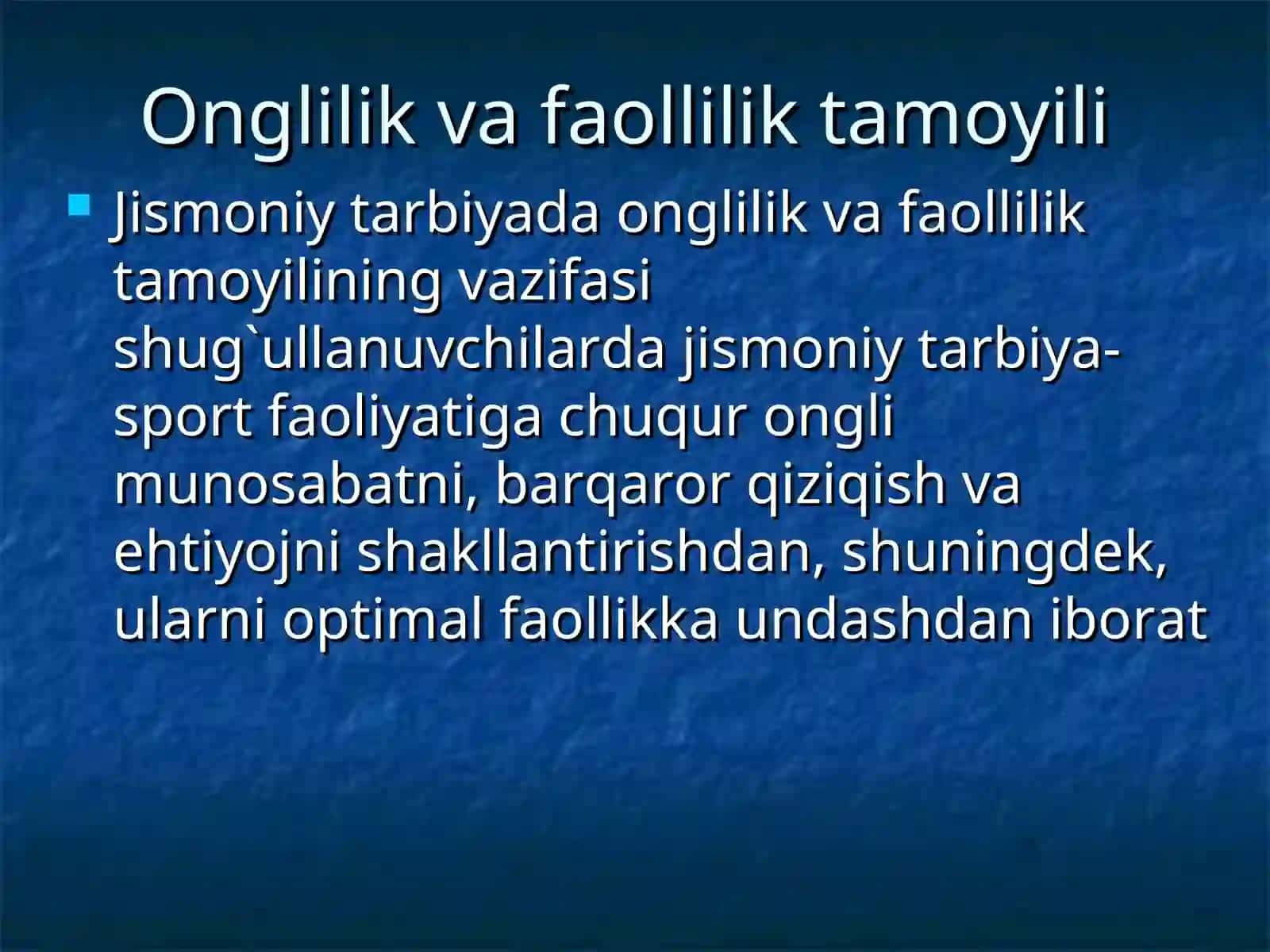 Jismoniy tarbiyaning didaktik tamoyillari 4
