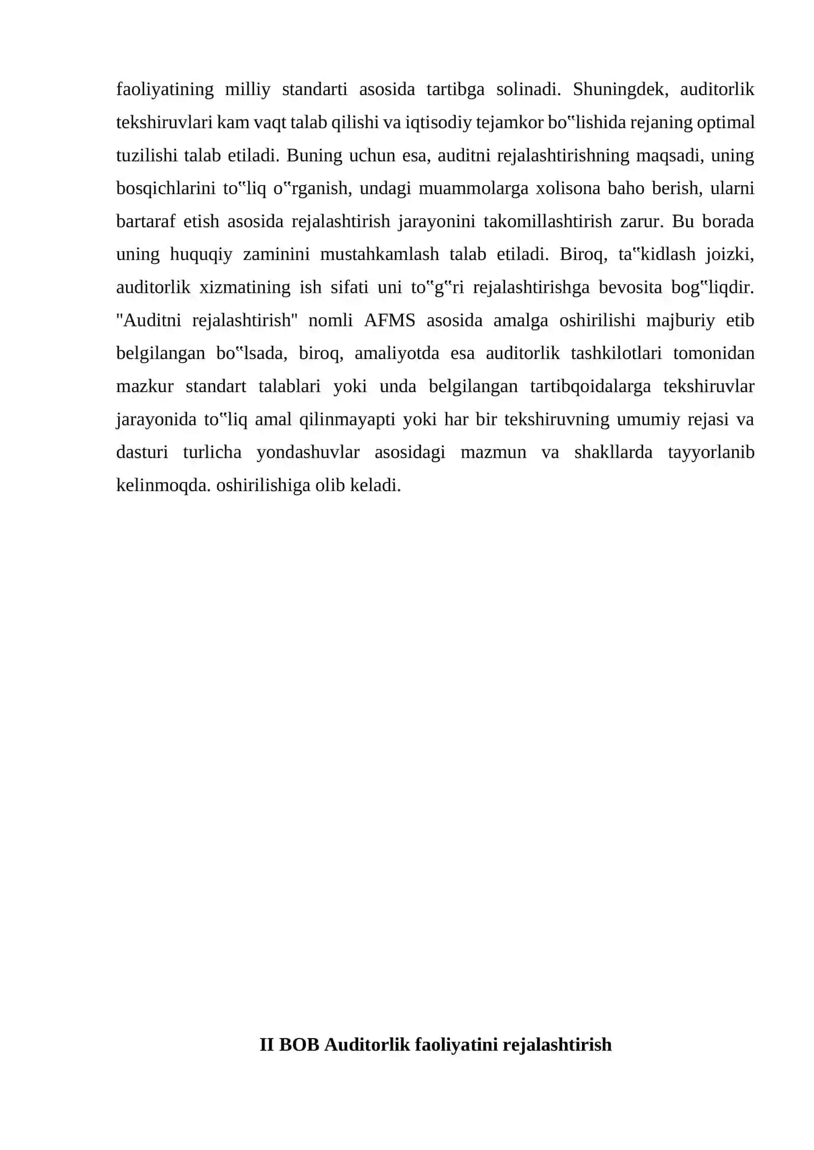 Auditni rejalashtirish tartibi 4