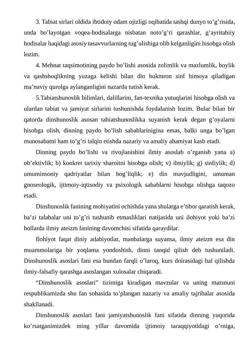 Din ijtimoiy madaniyat hodisa sifatidagi ahamiyati 4