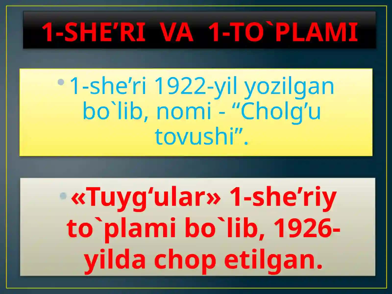 OYBEK (1905-1968) 4