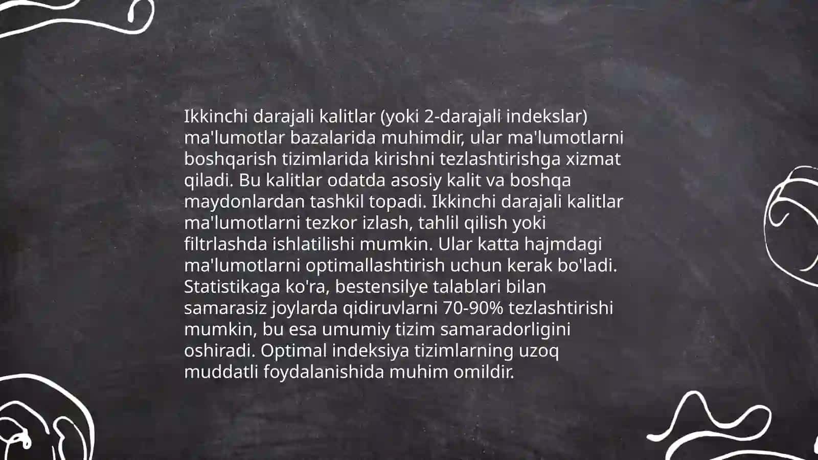Ma'lumotlar bazasi dizayni 4