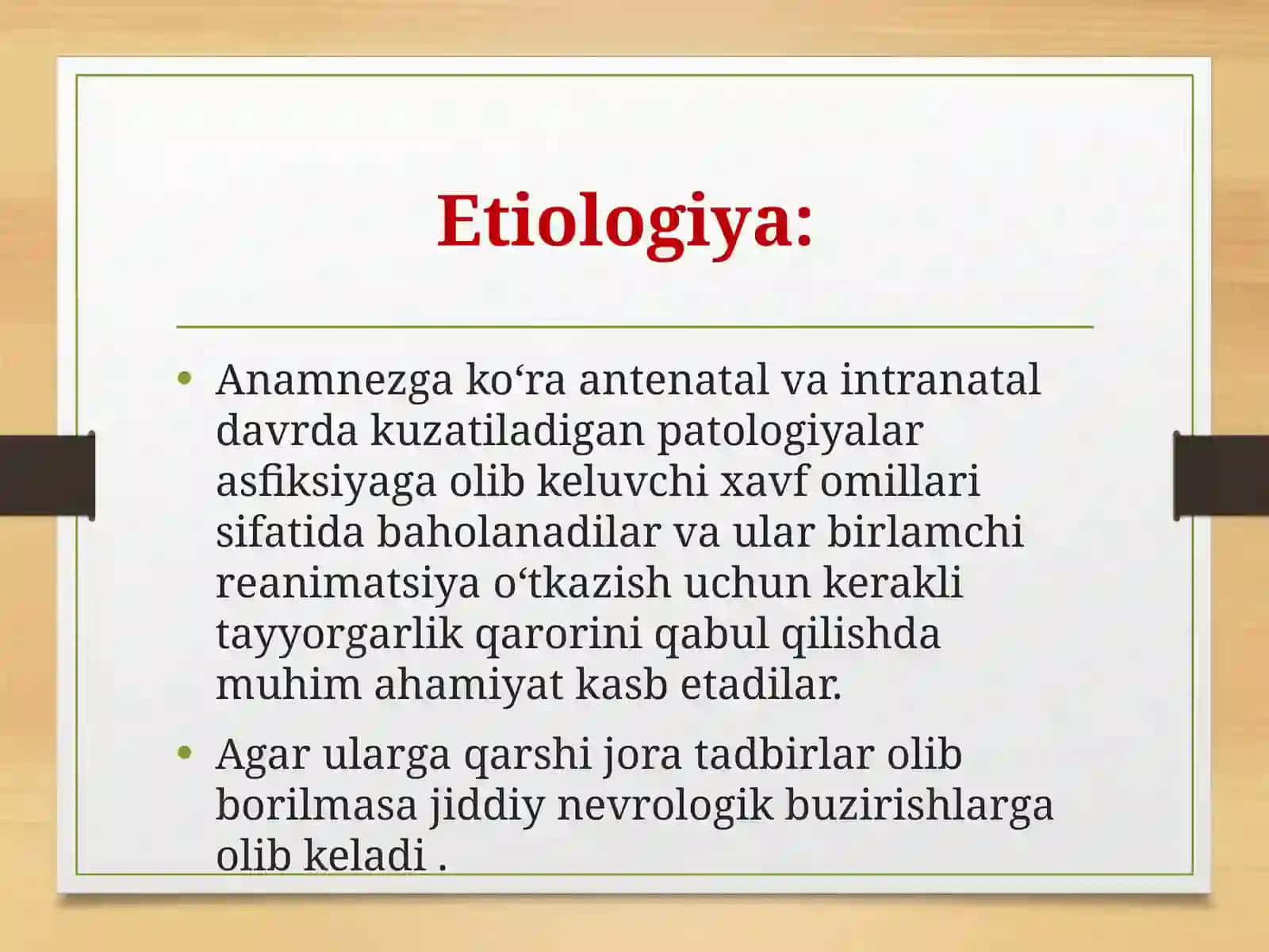 Yangi tug‘ilgan chaqaloqlar asfiksiyasi 4