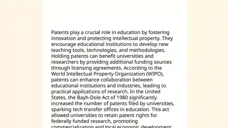Patent-teacher relationship 4