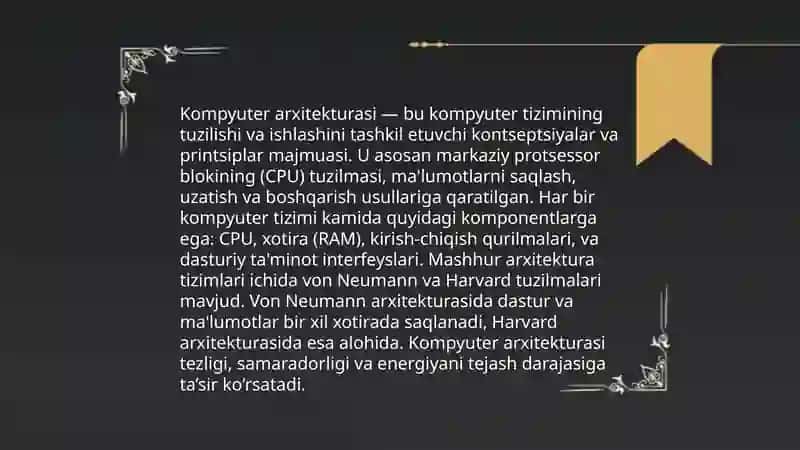 Axborot texnologiyalari 4