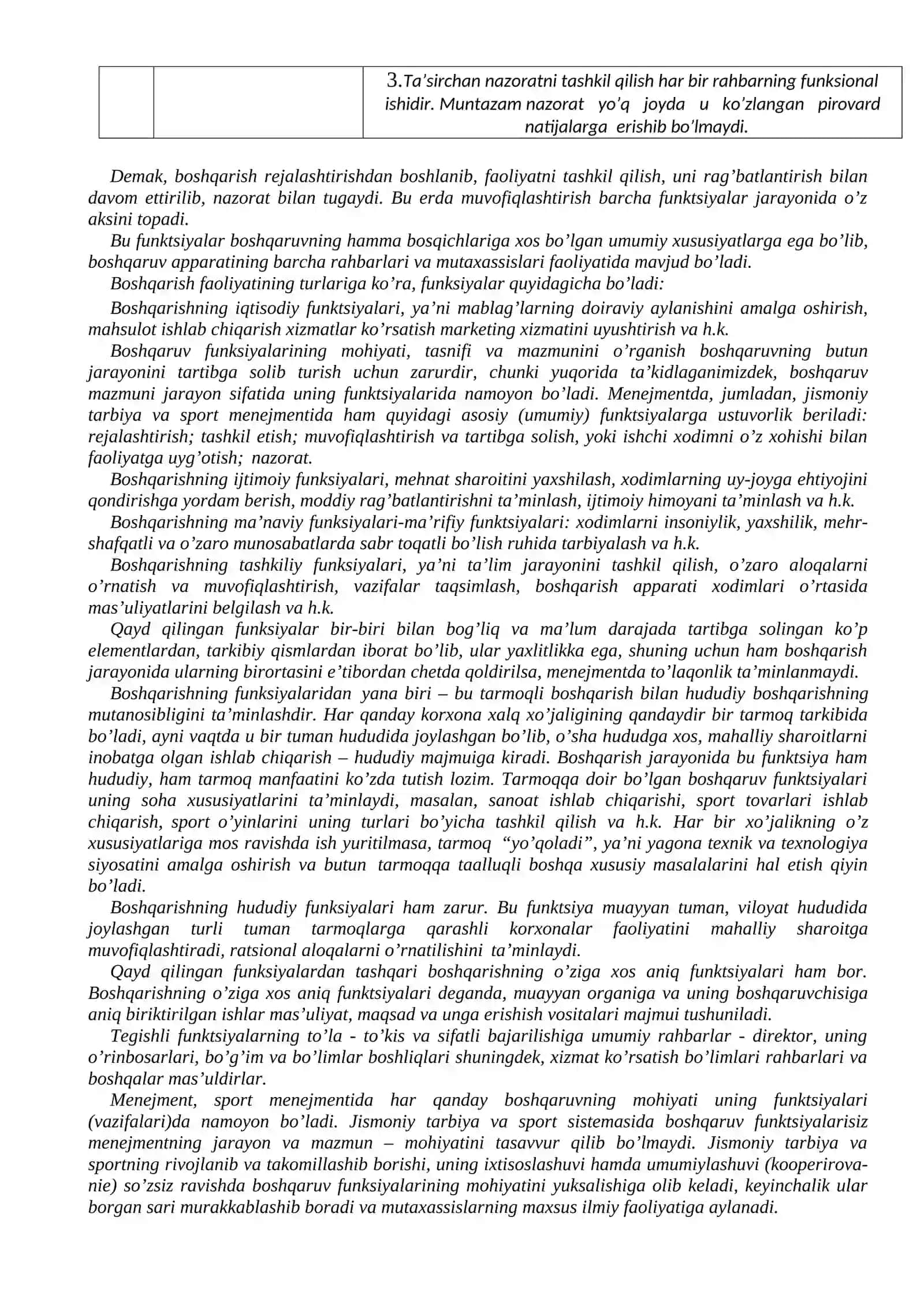 Sport mеnеjmеnti vа boshqаruv 4