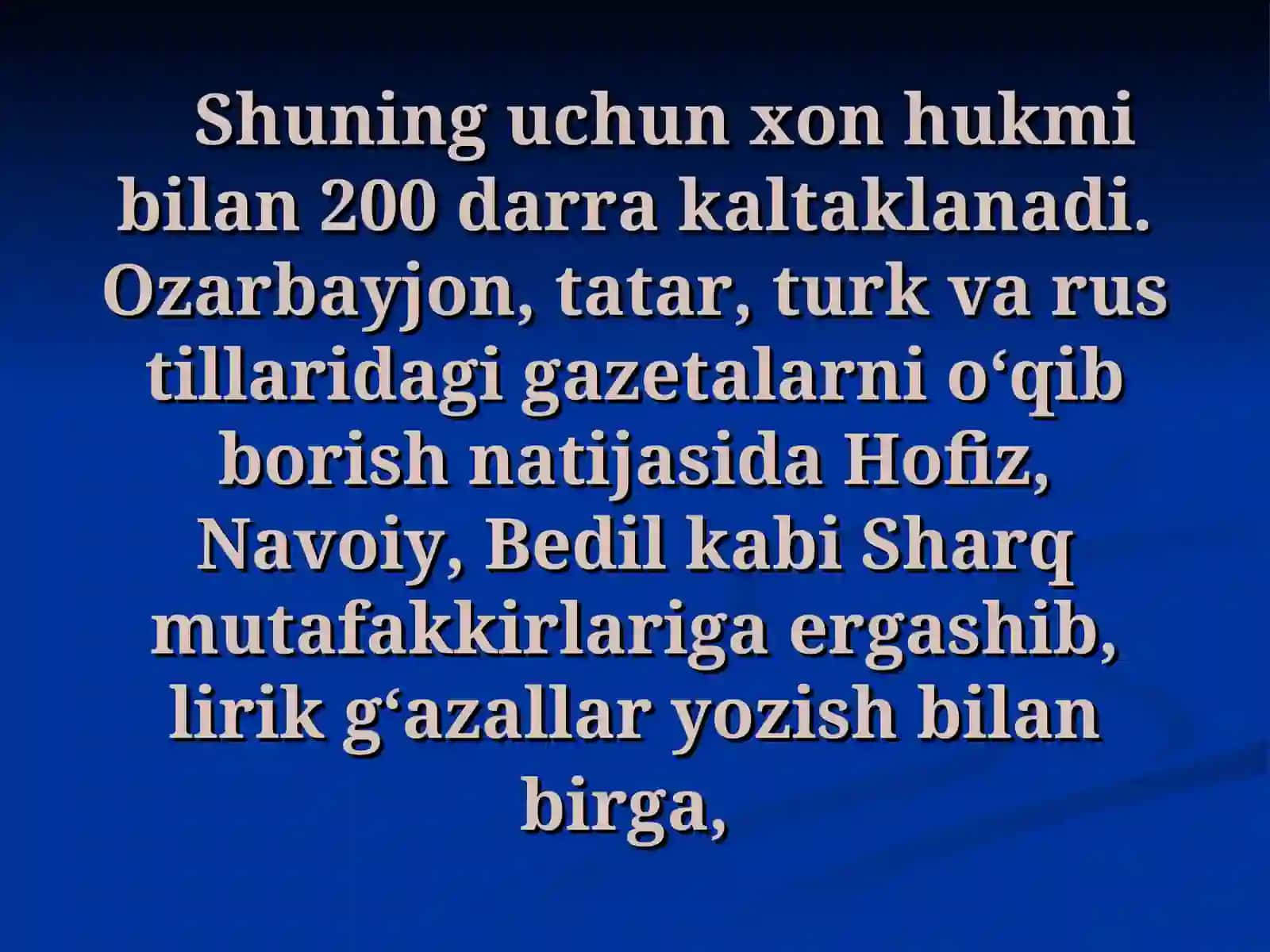 Avaz O’tar 4