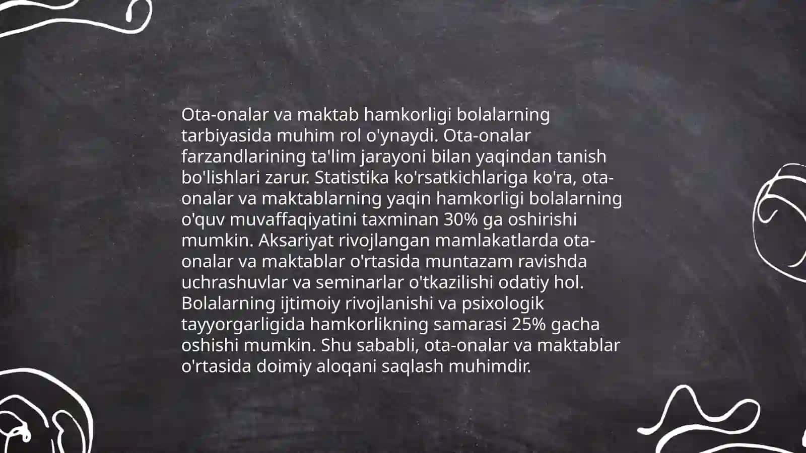 O'zbekiston Respublikasida tarbiya jarayonining hozirgi bosqich muammolari 4