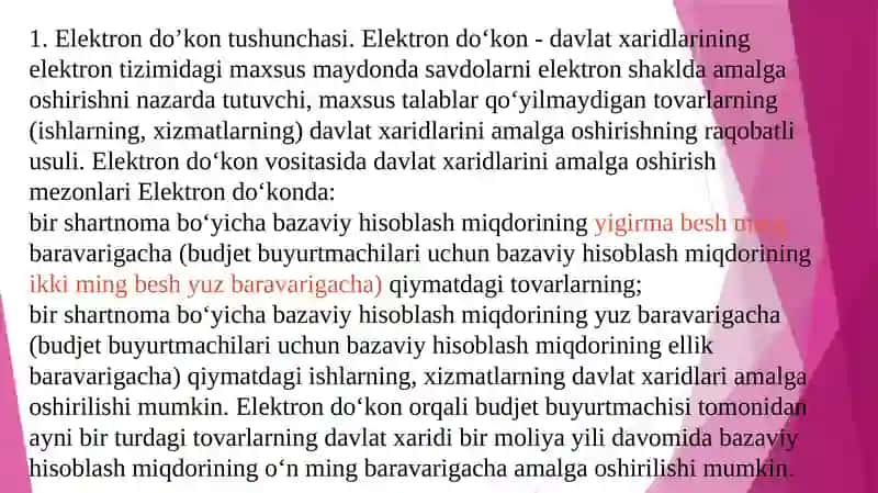 Elektron do`kon tushunchasi 4
