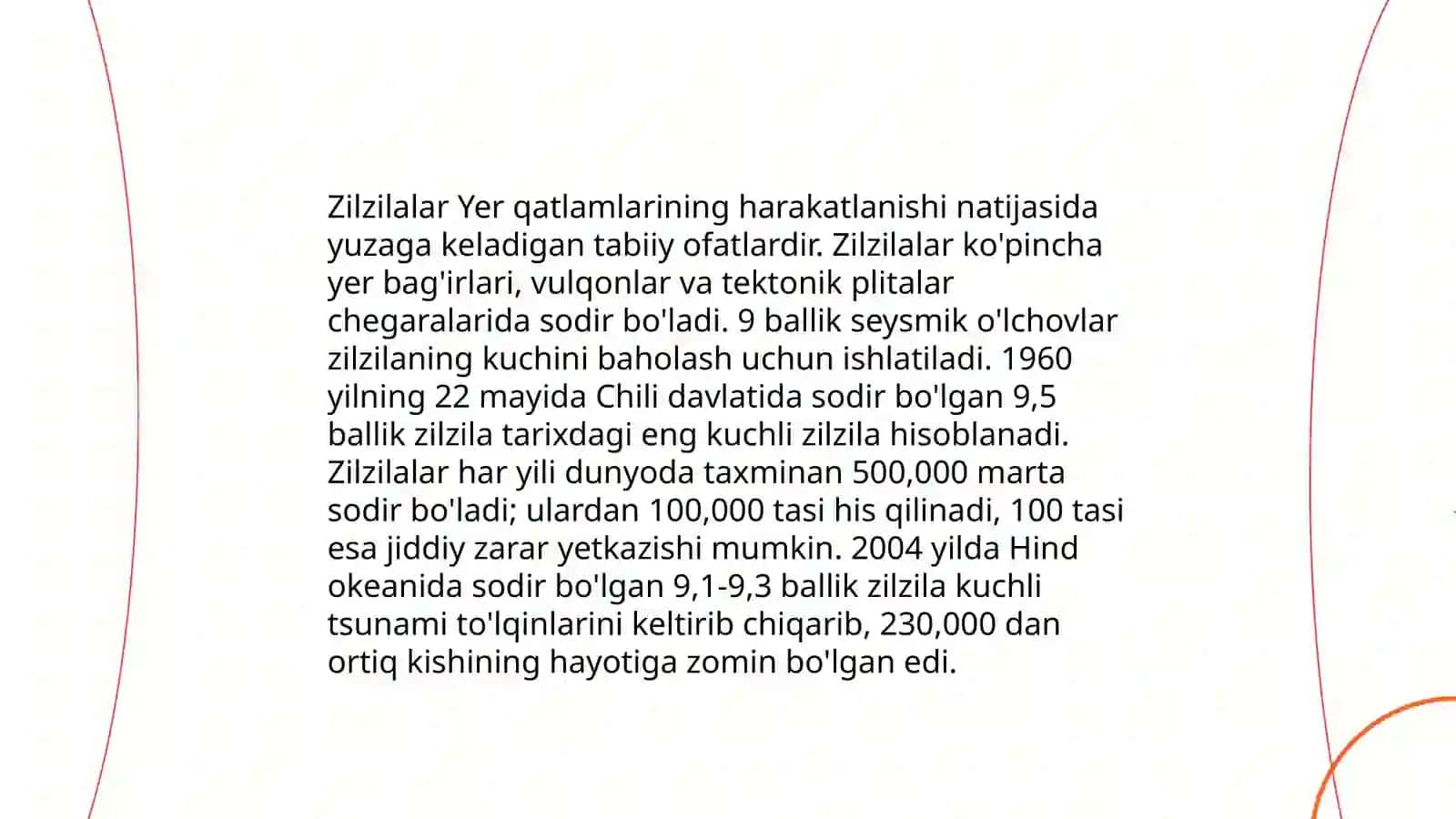Tabbiy ofatlar va ularning oqibatlari 4