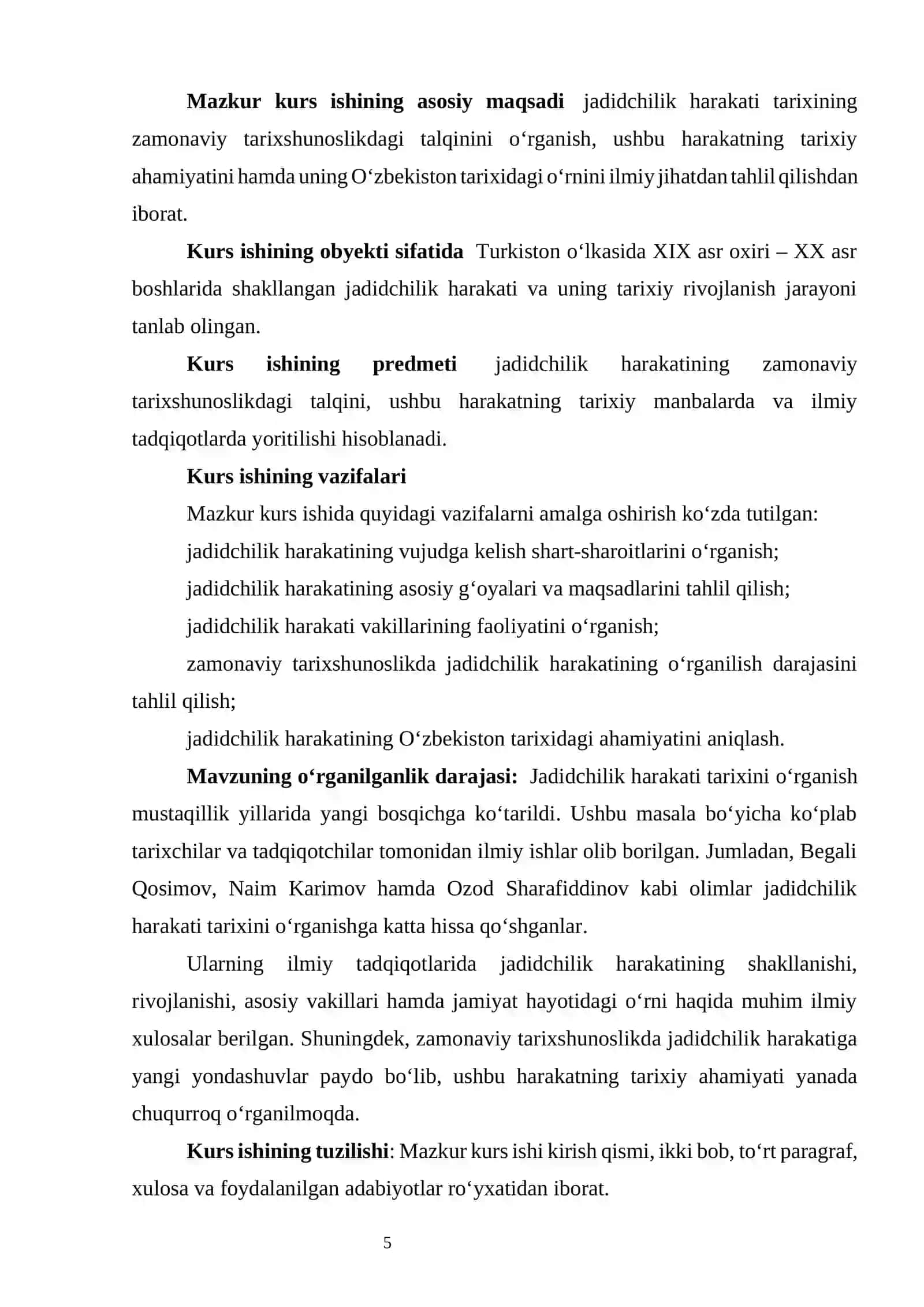 Jadidchilik harakati tarixining zamonaviy tarixshunoslikdagi talqini 4