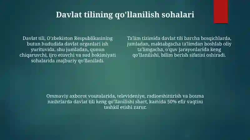 "Davlat tili haqida" 4